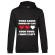 Hoodie barbat cu gluga video games ruined my life negru
