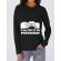 Hoodie dama cu gluga i’ll fix it negru