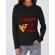 Hoodie dama cu gluga i want you negru