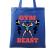 Sacosa din panza gym beast albastru regal