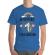 Tricou adler barbat bitch please albastru azuriu
