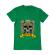 Tricou adler barbat born to ride verde mediu