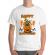 Tricou adler barbat halloween pug alb