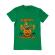 Tricou adler barbat halloween pug verde mediu