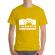 Tricou adler barbat i’ll fix it galben