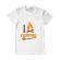 Tricou adler barbat i love camping alb