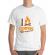 Tricou adler barbat i love camping alb