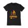 Tricou adler barbat i love camping negru