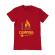 Tricou adler barbat i love camping rosu