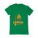 Tricou adler barbat i love camping verde mediu