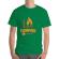 Tricou adler barbat i love camping verde mediu