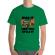 Tricou adler barbat ride it like you stole it verde mediu