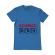 Tricou adler barbat science bitch albastru azuriu