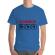 Tricou adler barbat science bitch albastru azuriu