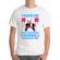 Tricou adler barbat touch me alb
