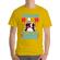 Tricou adler barbat touch me galben