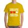 Tricou adler barbat video games ruined my life galben