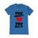 Tricou adler barbat you break it , you buy it albastru azuriu