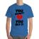 Tricou adler barbat you break it , you buy it albastru azuriu