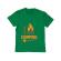 Tricou adler copil i love camping verde mediu