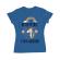 Tricou adler dama bitch please albastru azuriu