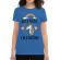 Tricou adler dama bitch please albastru azuriu