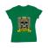 Tricou adler dama born to ride verde mediu