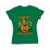 Tricou adler dama halloween pug verde mediu