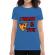 Tricou adler dama i want you albastru azuriu