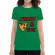 Tricou adler dama i want you verde mediu