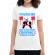Tricou adler dama touch me alb