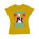 Tricou adler dama touch me galben