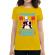 Tricou adler dama touch me galben
