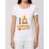 Tricou stanley stella dama i love camping alb