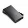 Breloc din metal si chingi, 28 x 60 x 6 mm, negru