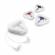 Casti cu cablu, stereo, conexiune jack 3,5 mm, rosu