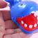 Jucarie rechin, model dentist, 9 cm, plastic, roz