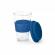 Pahar din sticla cu capac din silicon, de calatorie 330 ml