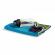 Set sticla cu maner, 440 ml si prosop sport 30 x 80 cm, rosu
