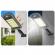Lampa solara led 144cob c141, 80w, senzor, telecomanda, 6500k