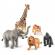 Set 5 figurine learning resources - animalute din jungla