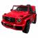 Masinuta electrica cu telecomanda, roti eva, scaun piele mercedes g63 - rosu