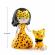 Figurina arty toys printesa feline si motanul cleo djeco