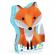 Puzzle vulpita ginger djeco 24 piese