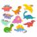 Set 10 puzzle duo micii dinozauri djeco
