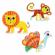 Set 6 puzzle duo articulo animo djeco