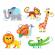 Set 6 puzzle duo articulo animo djeco