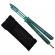 Briceag fluture de antrenament ideallstore®, shark pray, otel inoxidabil, 24 cm, verde