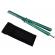 Briceag fluture de antrenament ideallstore®, tip pieptan, warrior pace, 23.5 cm, verde