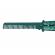 Briceag fluture de antrenament ideallstore®, tip pieptan, warrior pace, 23.5 cm, verde